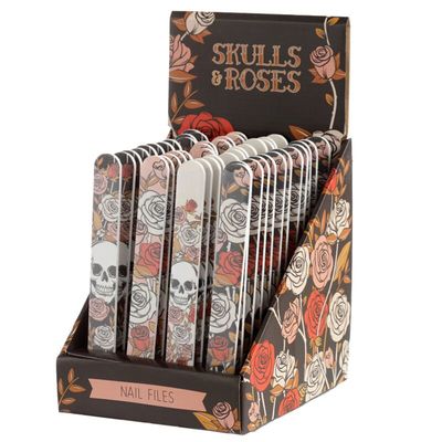 Skulls &amp; Roses Nagelfeile