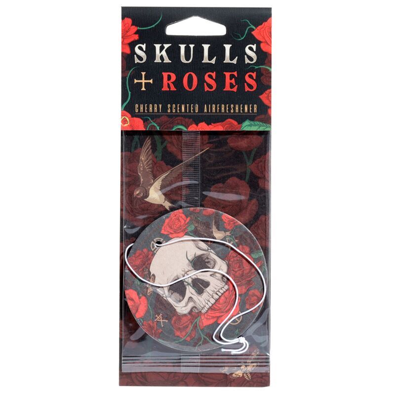Skulls &amp; Roses Totenkopf Auto-Lufterfrischer