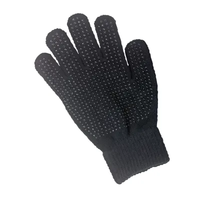 Reithandschuh Magic Grippy schwarz für Erwachsene