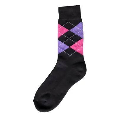 Reitersocke braun/beige/violett 43-46
