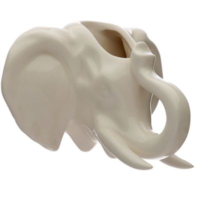 Elefant Kopf Wandvase