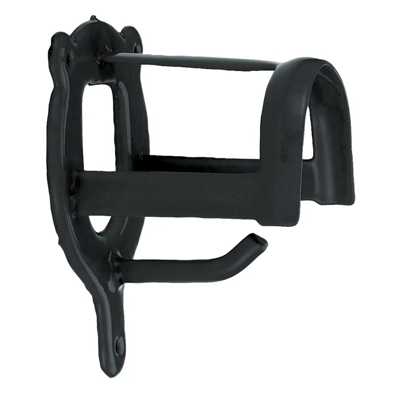 Trensenhalter / Kunststoff Halfterhalter - Schwarz
