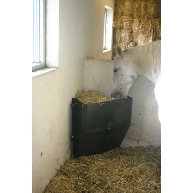 Heuspender / Heuraufe Pferd 200 l schwarz