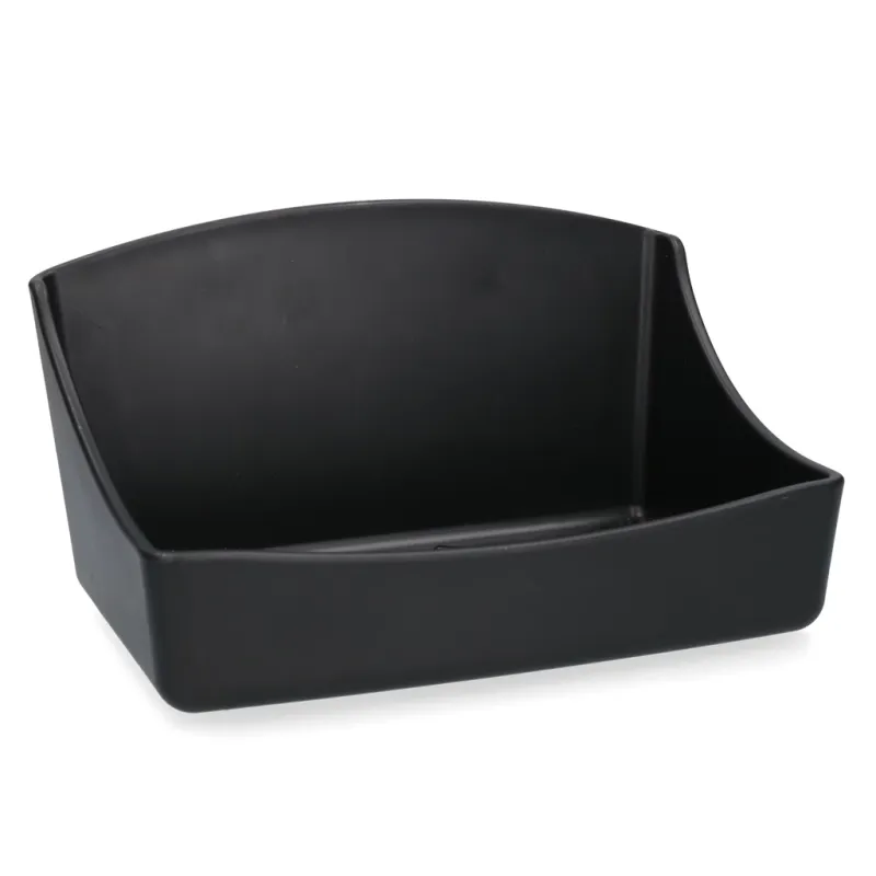 Dura Lecksteinhalter - Bis 2 kg - Kunststoff - Schwarz