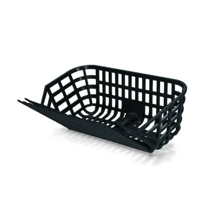 Mistgabel tief aus Kunststoff - Mistschaufel 33 cm breit - Schwarz