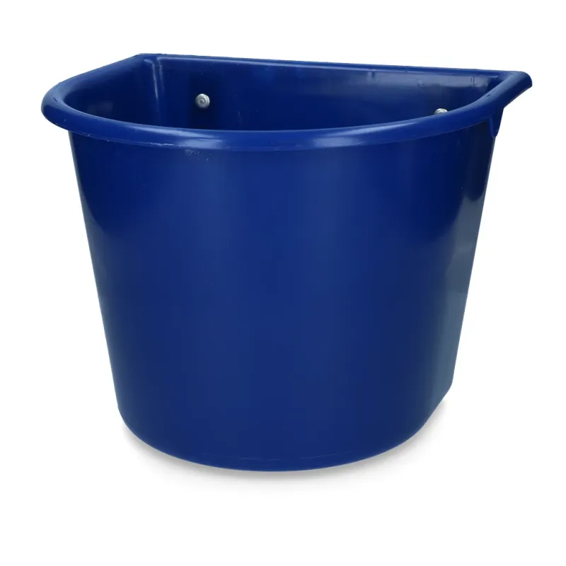 Futternapf 15 l mit Aufhängung Blau / Grün / Schwarz