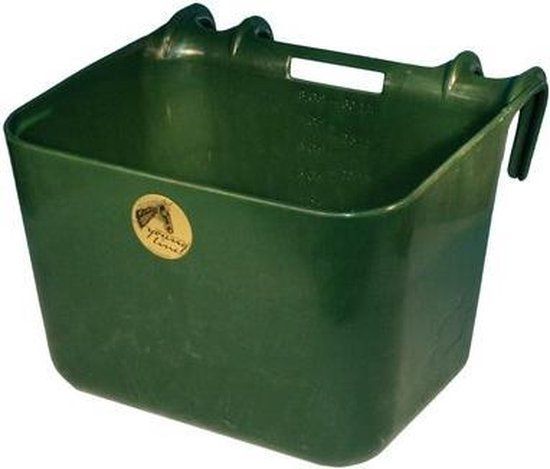 Futternapf - Trinknapf - Nutztierfutternapf - Inklusive Halterung - 30 Liter