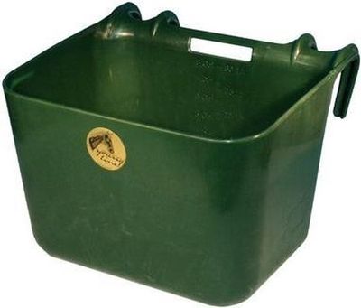 Futternapf - Trinknapf - Nutztierfutternapf - Inklusive Halterung - 30 Liter