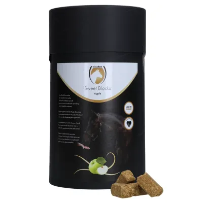 Excellent Sweet Apple Blocks 3 kg - Pferdeleckerli Apfel -gesunde und leckere Belohnung für das Pferd