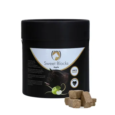 Excellent Sweet Apple Blocks - Pferdeleckerli Apfel - 1,2 kg