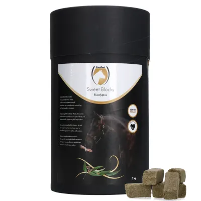 Excellent Sweet Eucalypta Blocks - Pfedeleckerli - Eukalyptus - 3 kg
