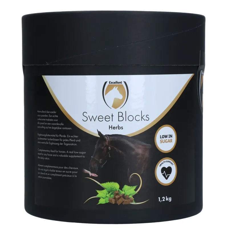 Excellent Sweet Herbs Blocks - Pfedebelohnung - Kräuter - 1.2 kg