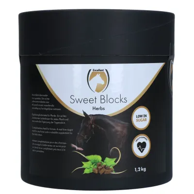 Excellent Sweet Herbs Blocks - Pfedebelohnung - Kräuter - 1.2 kg