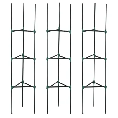 Rankhilfe, 3er-Set, Pflanzgitter, modulares Design, für Aussen und Innen,
