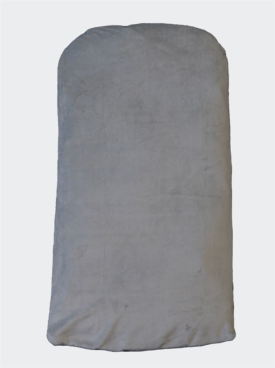 Innopet Matratzenbezug Samtfleece Hell Grau