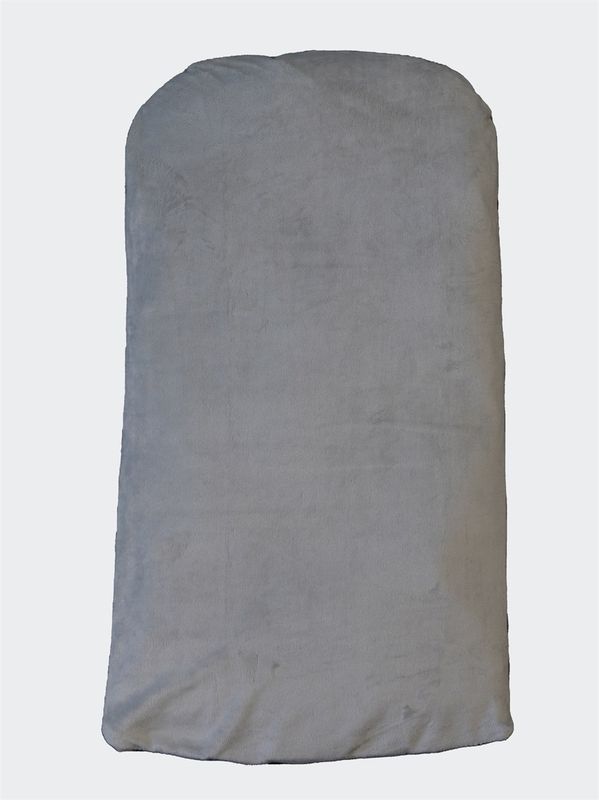 Innopet Matratzenbezug Samtfleece Hell Grau