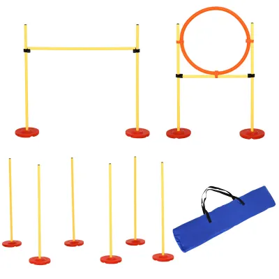 Agility Set 3-in-1-Training für Hunde Inklusive Tasche