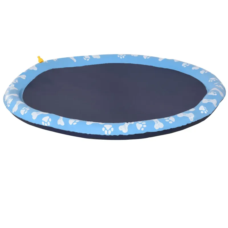 Hundepool, Wasser-Spielpool, rutschfest, robust, tierfreundlich, Ø170 cm, Blau