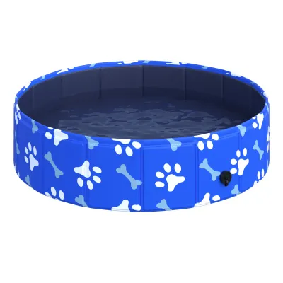 Hundepool Faltbares Planschbecken für Hunde bis 25 kg Ø80 x 20 cm