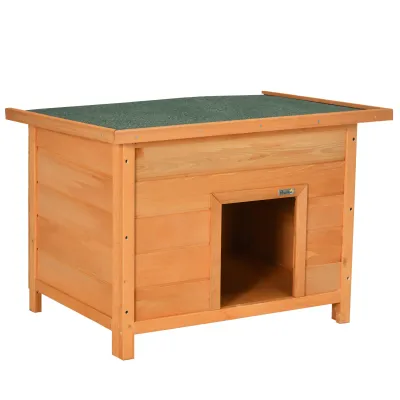 Hundehütte Hundehaus, Katzenhaus Holz 85x58x58cm