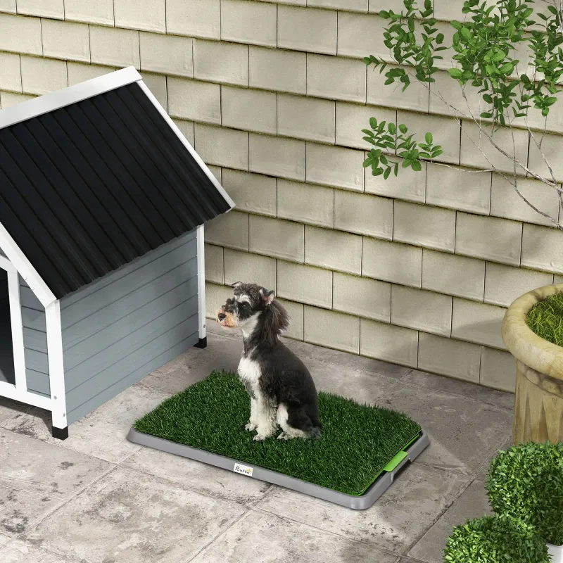 Hundetoilette Welpentoilette Hundeklo, Kunstrasen – Auslaufsicher & Pflegeleicht