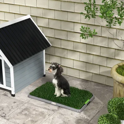 Hundetoilette Welpentoilette Hundeklo, Kunstrasen – Auslaufsicher & Pflegeleicht