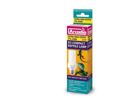 Arcadia D3 kompakte Reptilienlampe 23W E27