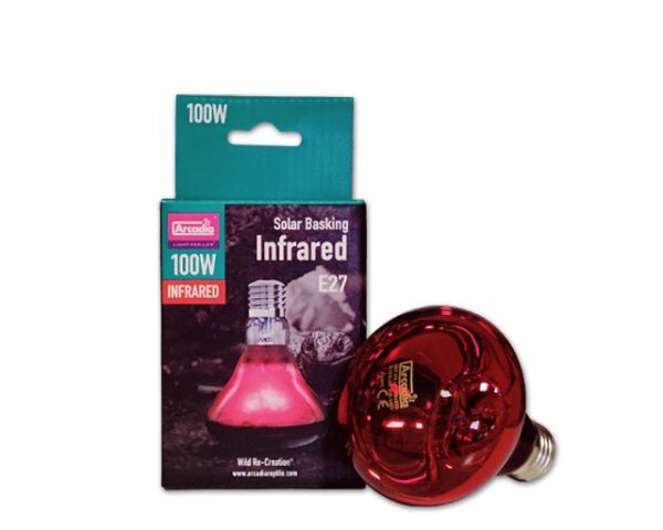 Arcadia Solar Basking Infrarot 100W E27 Wärmelampe Reptilienlampe