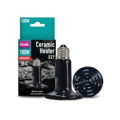Arcadia Ceramic Heater 100 W Wärmelampe Reptilienlampe