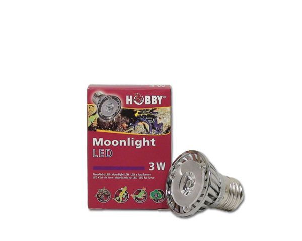 Hobby MOONLIGHT LED 3W Mondlicht-Reptilienlampe