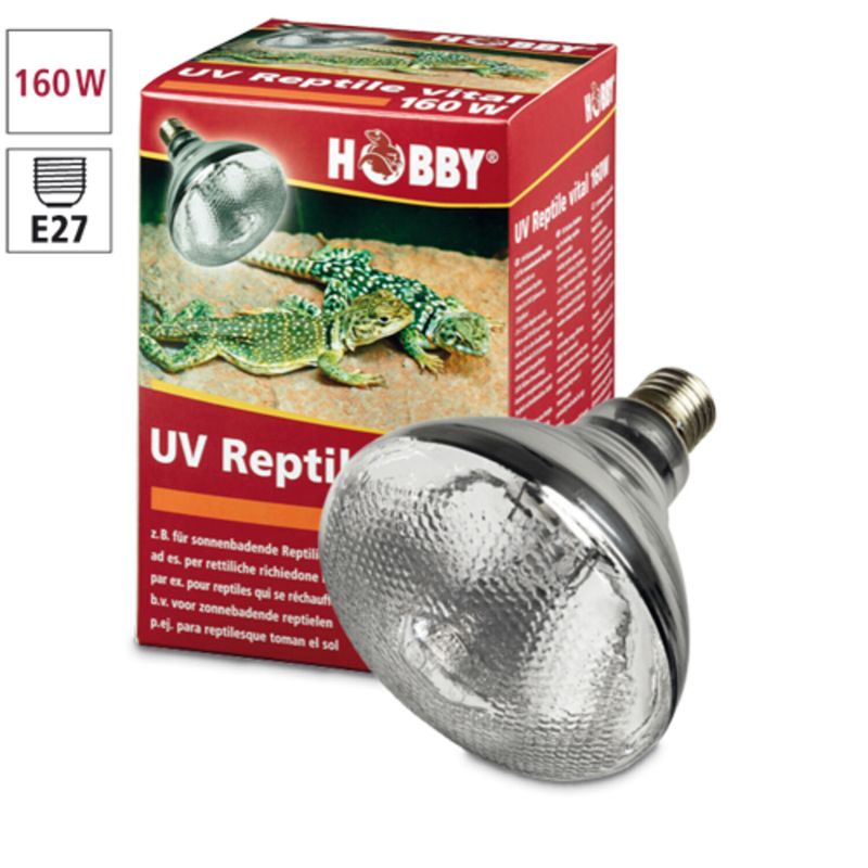 Hobby UV REPTIL VITAL 160 WATT Terrarien- &amp; Reptilienlampe