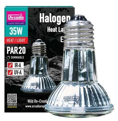 Arcadia Halogen Basking Spot 35W Terrarien- &amp; Reptilienlampe