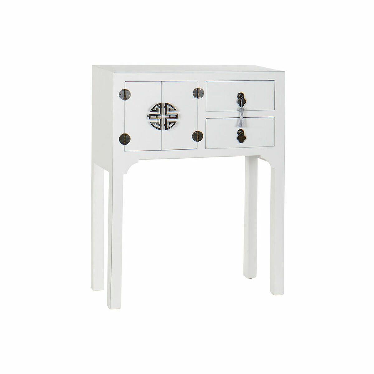Eingangsbereich DKD Home Decor Weiß Silberfarben 63 x 26 x 83 cm