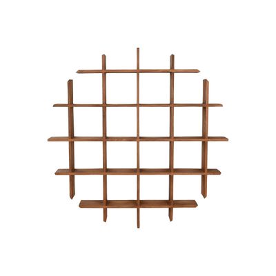 Regal Home ESPRIT Teakholz 120 x 15 x 120 cm