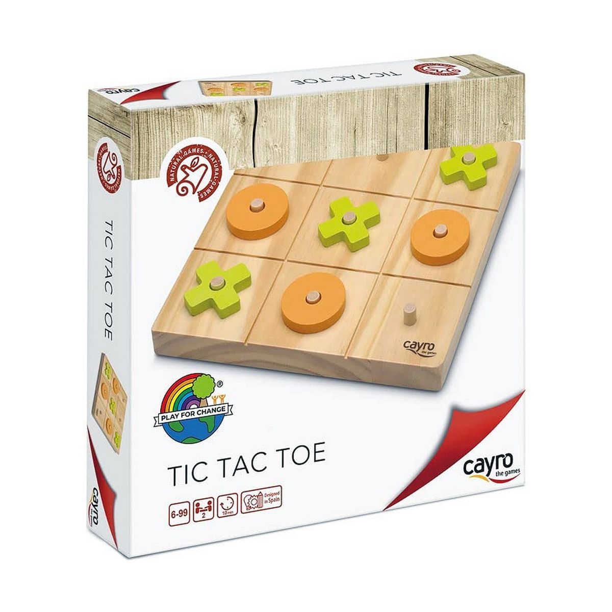 Tic Tac Toe Cayro Tic Tac Toe 20 x 20 x 4 cm