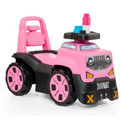 Rutschauto Moltó 3x1 Wheels &amp; Blocks 10 Stücke 89 cm Rosa