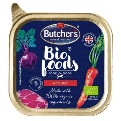 Nassfutter Butcher&#39;s Bio Rindfleisch 150 g