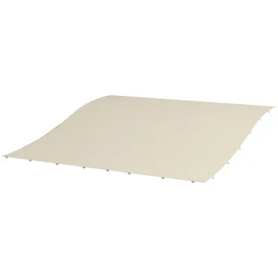 Pergola-Ersatzdach, wetterbeständig, 297 cm x 243 cm, Beige