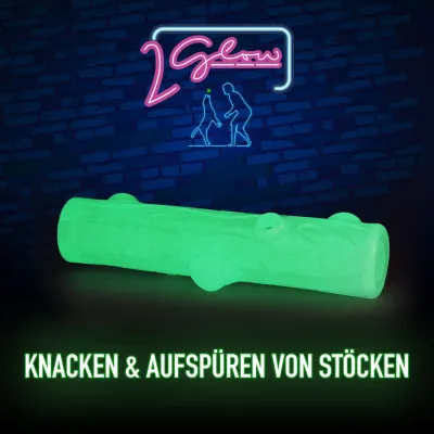 Glow Cracking & Tracking Stick – Leuchtendes Hundespielzeug