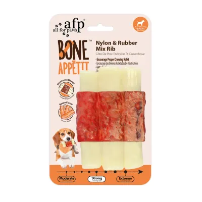 AFP Bone Appétit - Rippchen mit Speckgeschmack - Nylon- und Gummimischung