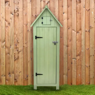 Gartenschrank aus Holz Grün – Robuste & wetterfeste Aufbewahrung für Garten & Balkon
