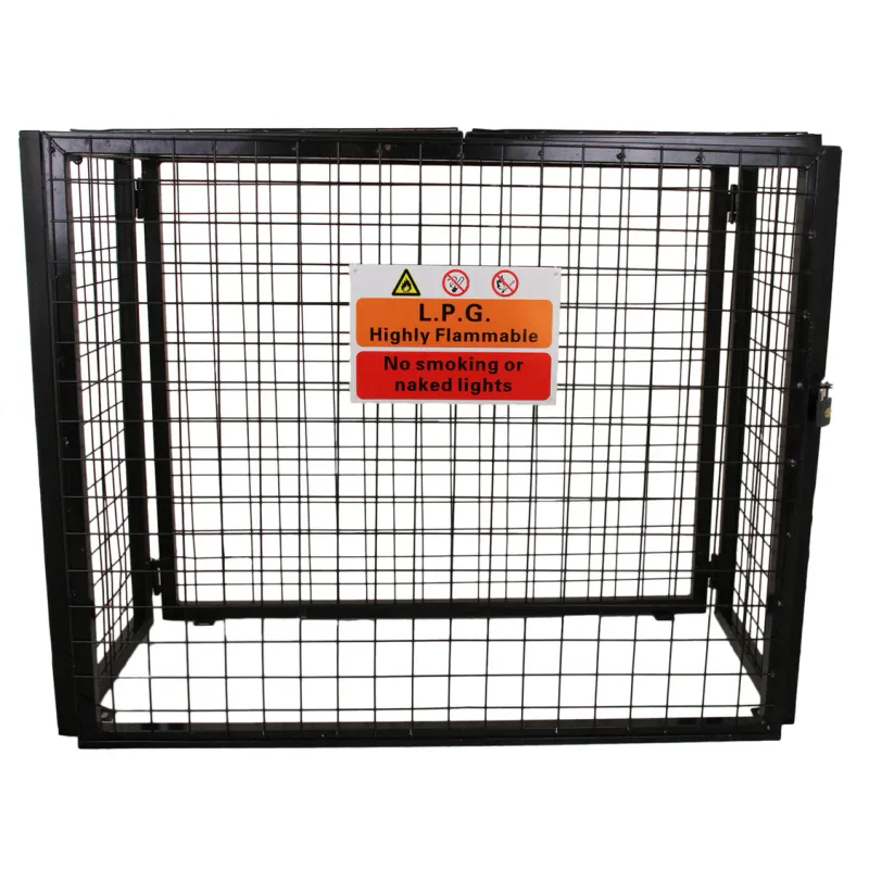 Gasflaschen-Depot 90cm – Sicheres, wetterfestes Gasflaschenlager für bis zu 2 x 19kg Flaschen