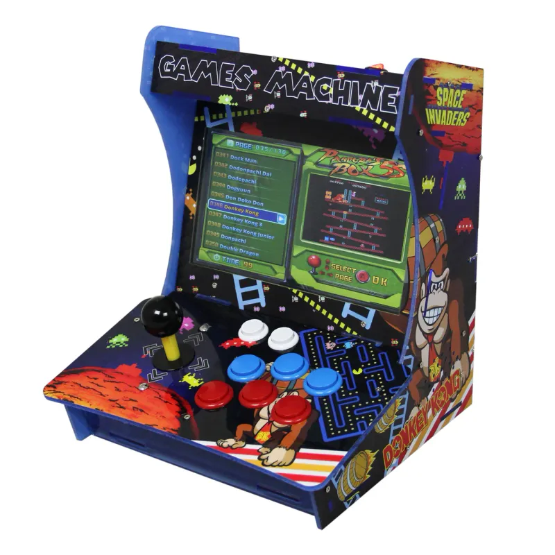 Retro Arcade Spielautomat mit 3303 Spielen | 10.1&quot; Display, HDMI/VGA, Joystick