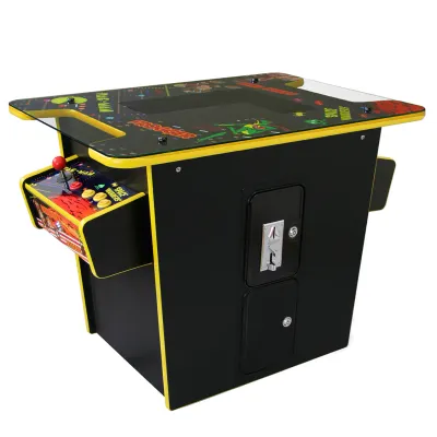 Arcade Spielautomat mit 60 klassischen Spielen | 19&quot; LCD, 1–2 Spieler, Joystick/Tasten