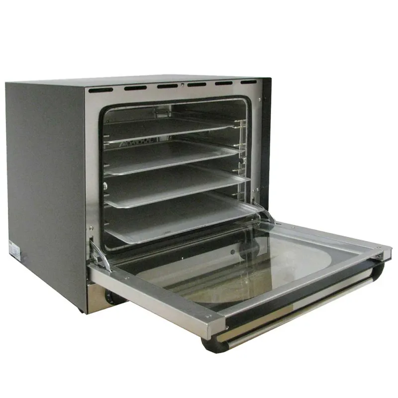 Gastro‑Ofen Konvektionsofen – Heissluft, 2,7 kW, 50–300°C, 4 Backbleche