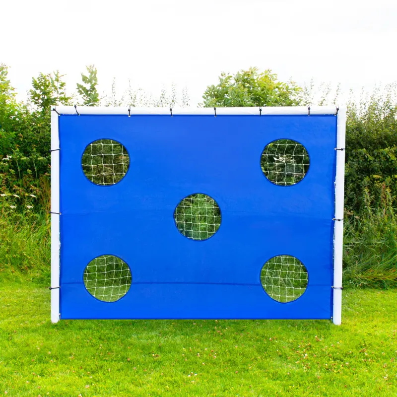 Fussballtor 2,4 x 1,8 m – Allwetter, Klicksystem, Torwand, Tragetasche