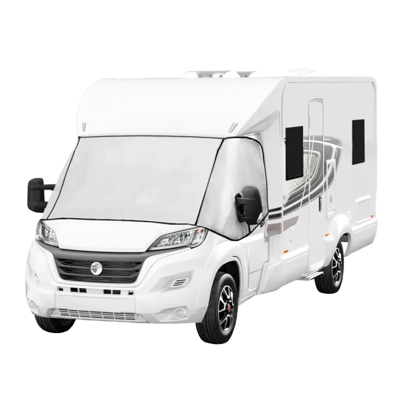 Wohnmobil, Camper Frontscheibenabdeckung – wasserdicht, isoliert, Silber