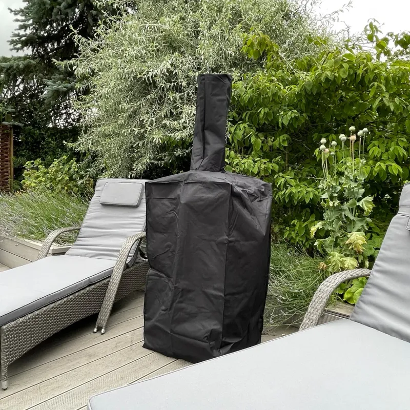 Outdoor Pizzaofen Abdeckung – Schwarz, wasserdicht, 165.5 x 103.5 cm