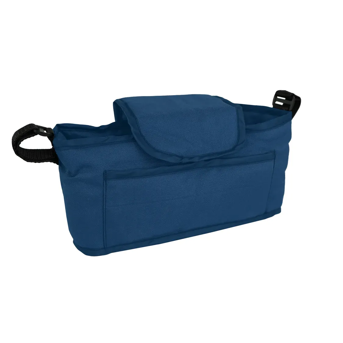 Fronttasche für Pet Stroller, Hundebuggy, Haustierwagen – Marineblau | Oxford, 2 kg, Klettbefestigung