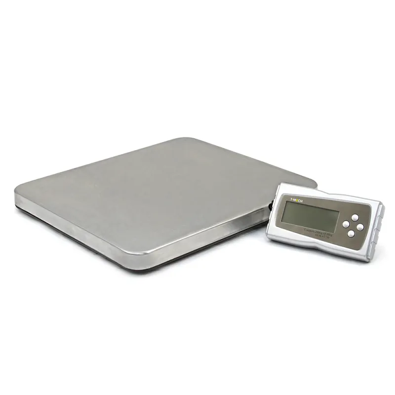 Digitale Paketwaage, Versandwaage – 200 kg, 50 g Schritte, Edelstahl, LCD, kg/lb